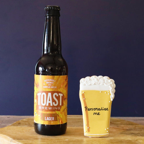 Beer For Dad Mini Gift Box - Biscuiteers