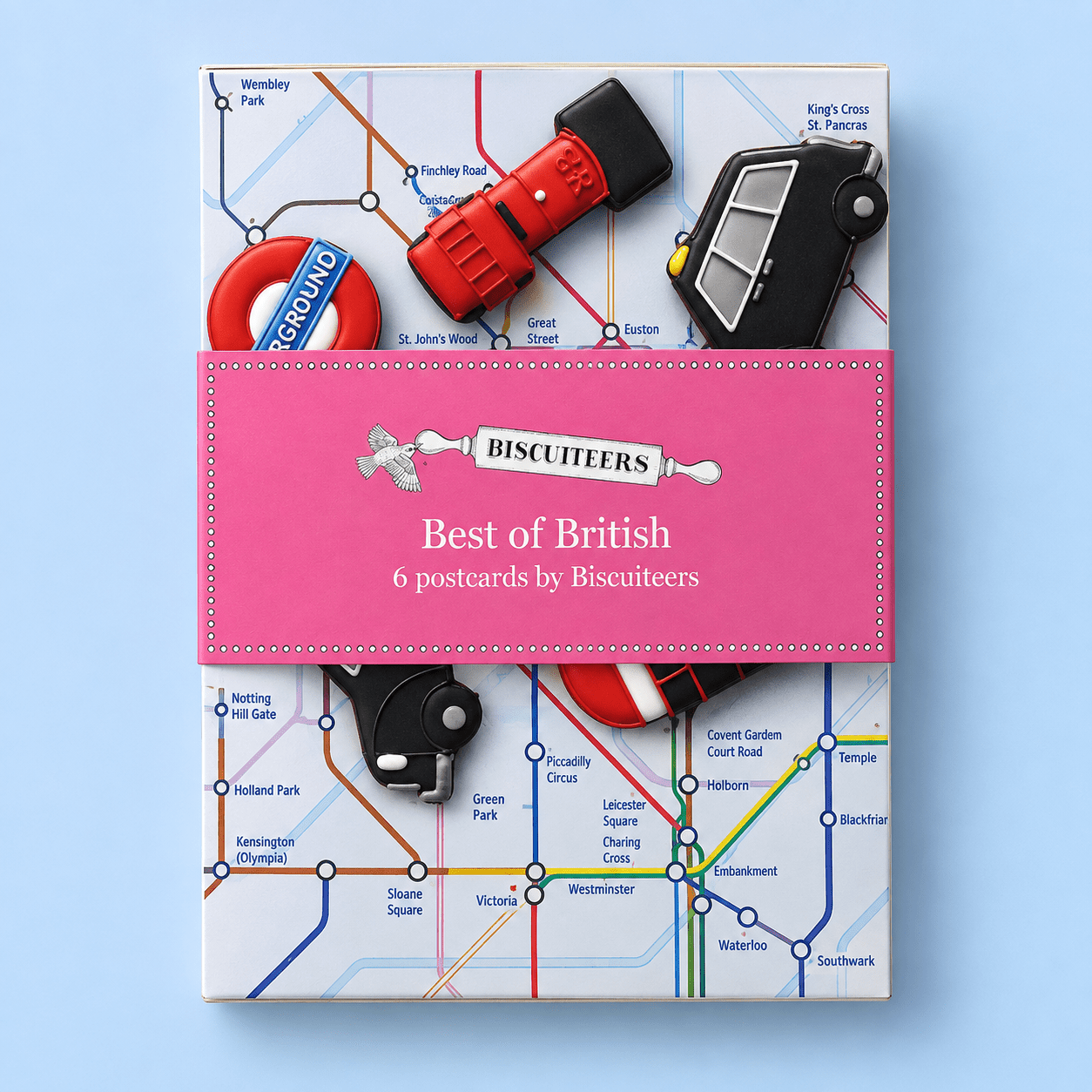 Best British Postcard Set