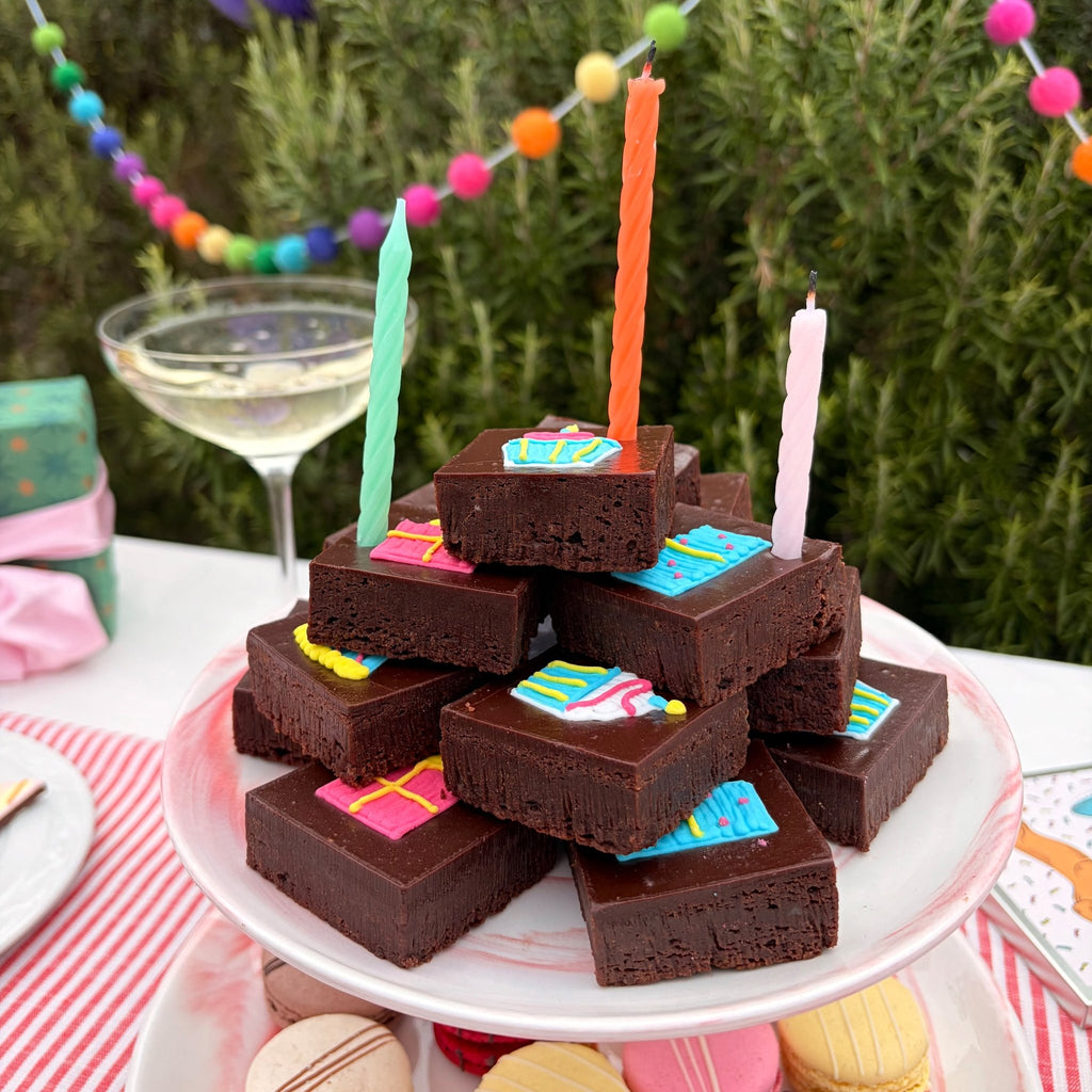 Birthday Brownies - Biscuiteers