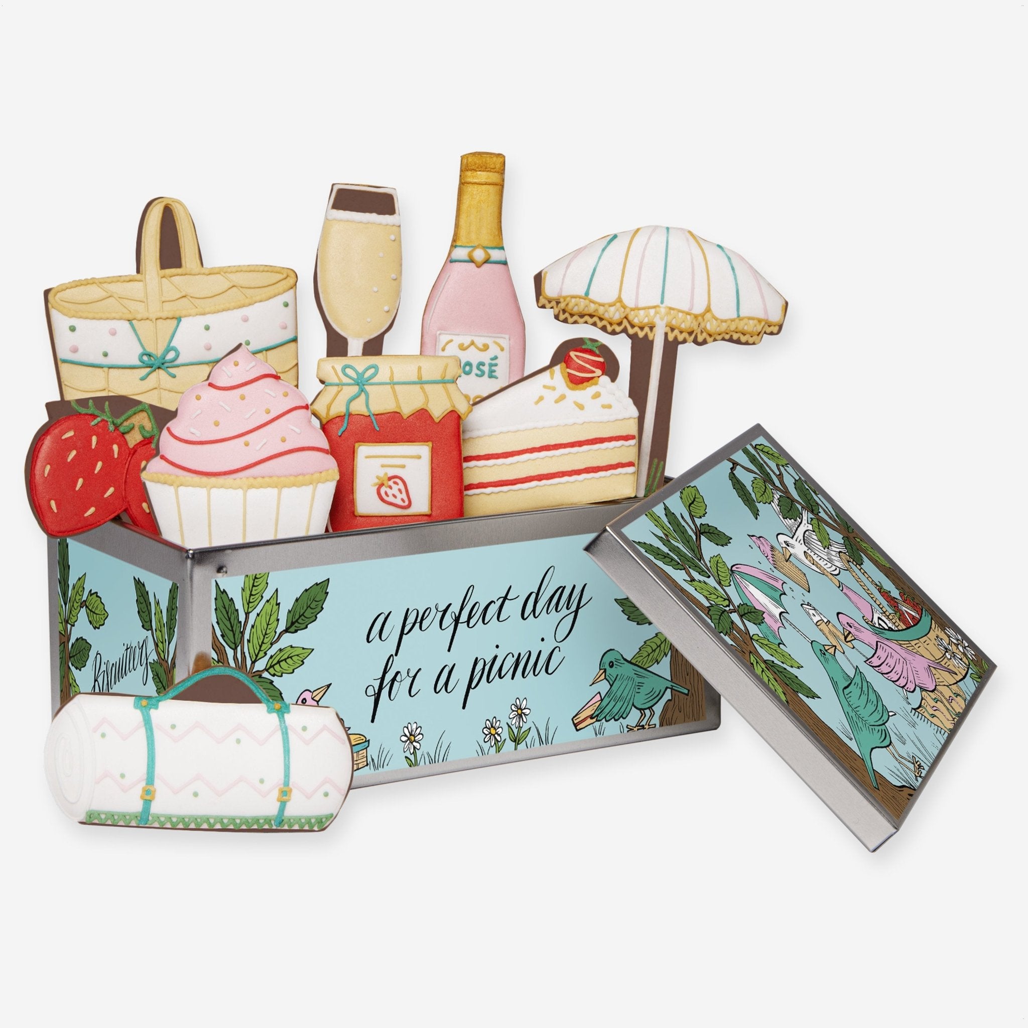 Biscuiteers Summer Picnic Hamper - Biscuiteers