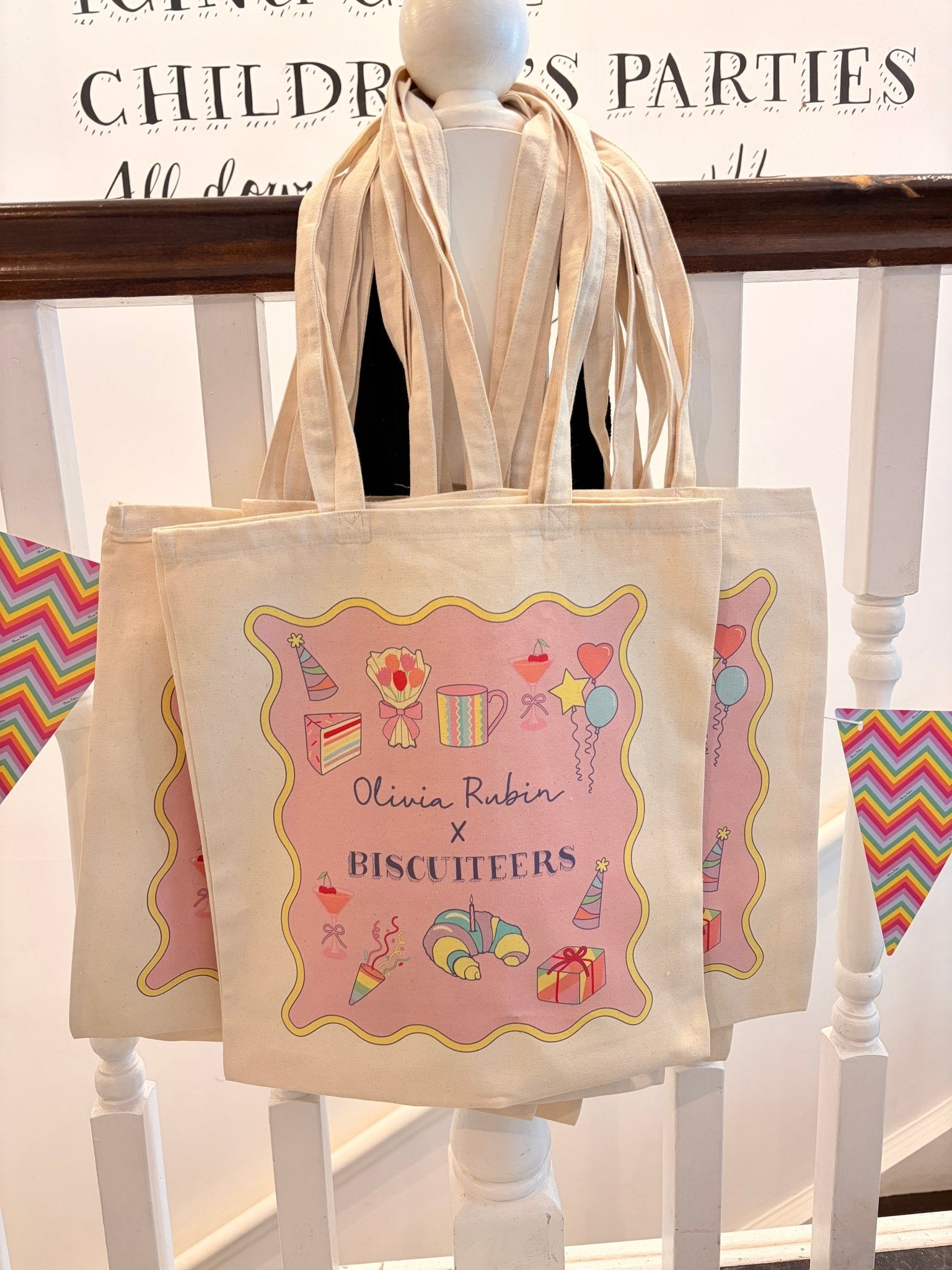 Biscuiteers x Olivia Rubin Tote Bag - Biscuiteers