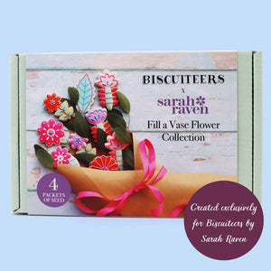 Sarah Raven x Biscuiteers Seeds - Biscuiteers