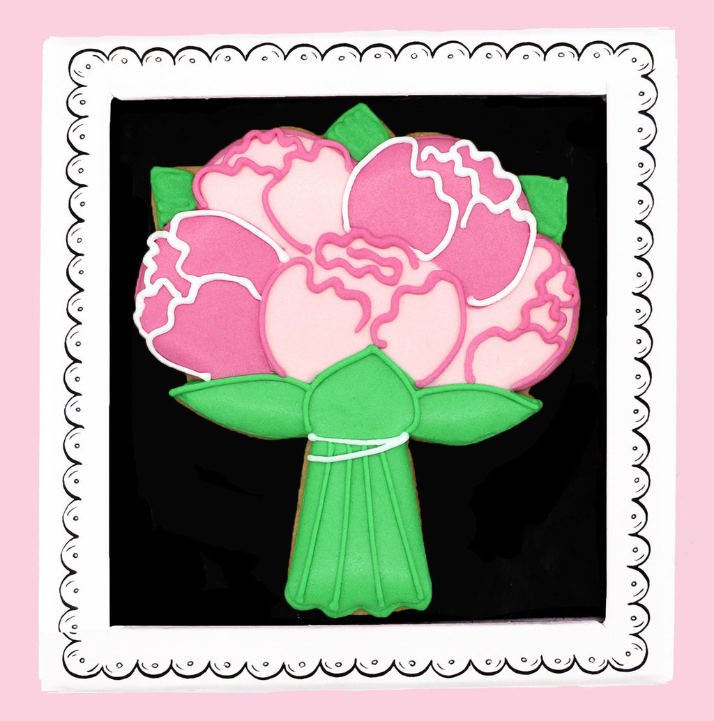 Boozy Bouquet Mini Gift Box - Biscuiteers