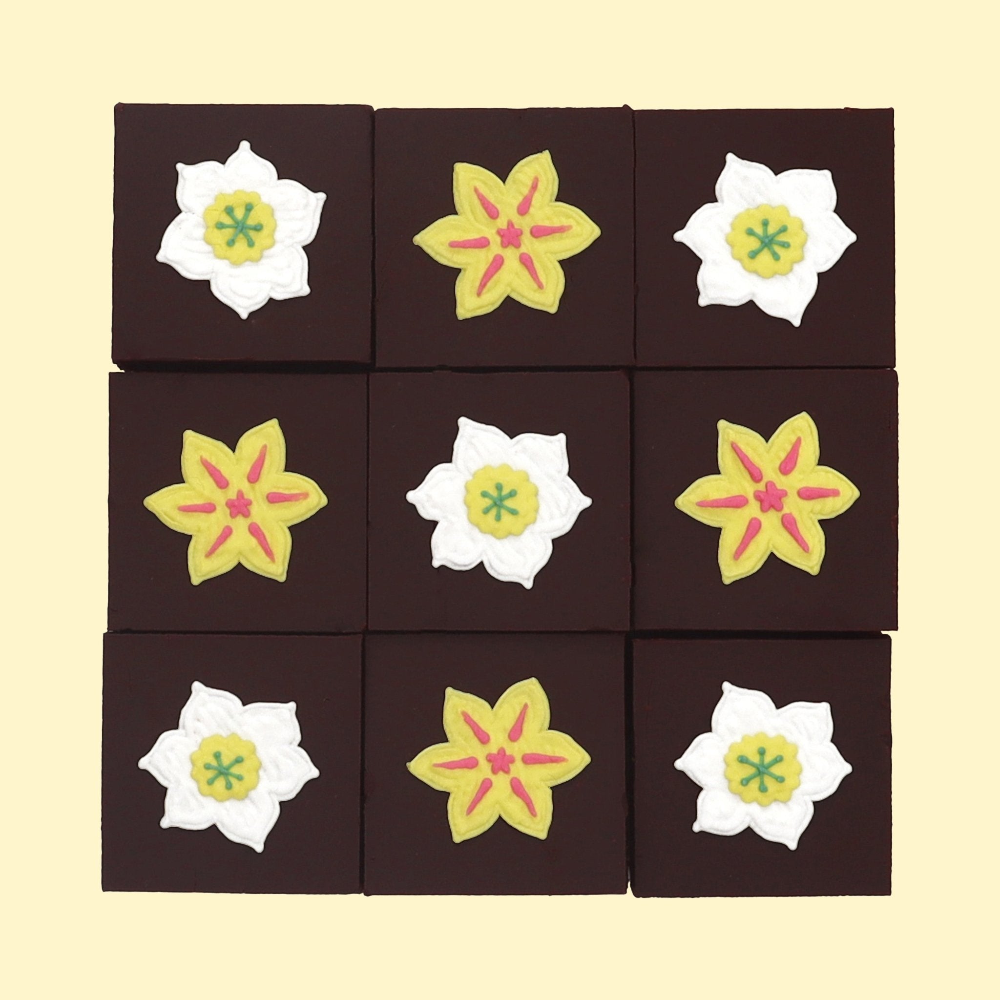 Bouquet Brownies - Biscuiteers