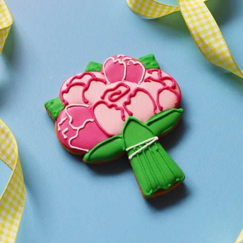Bouquet Of Flowers Letterbox Biscuit - Biscuiteers