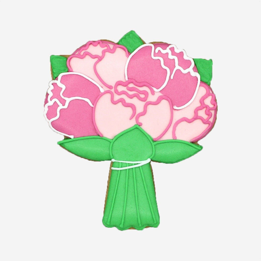 Bouquet Of Flowers Letterbox Biscuit - Biscuiteers
