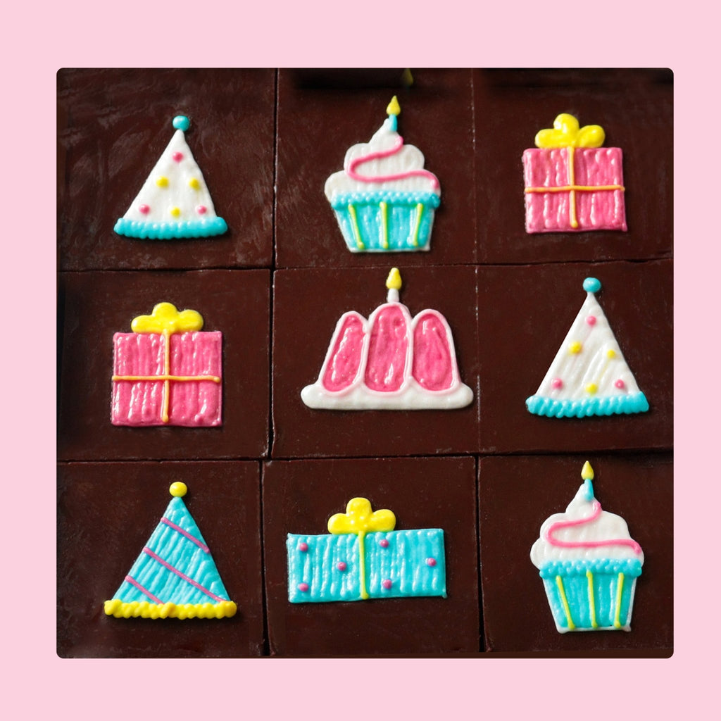 Brownies Cocktail Hour Gift Box - Biscuiteers
