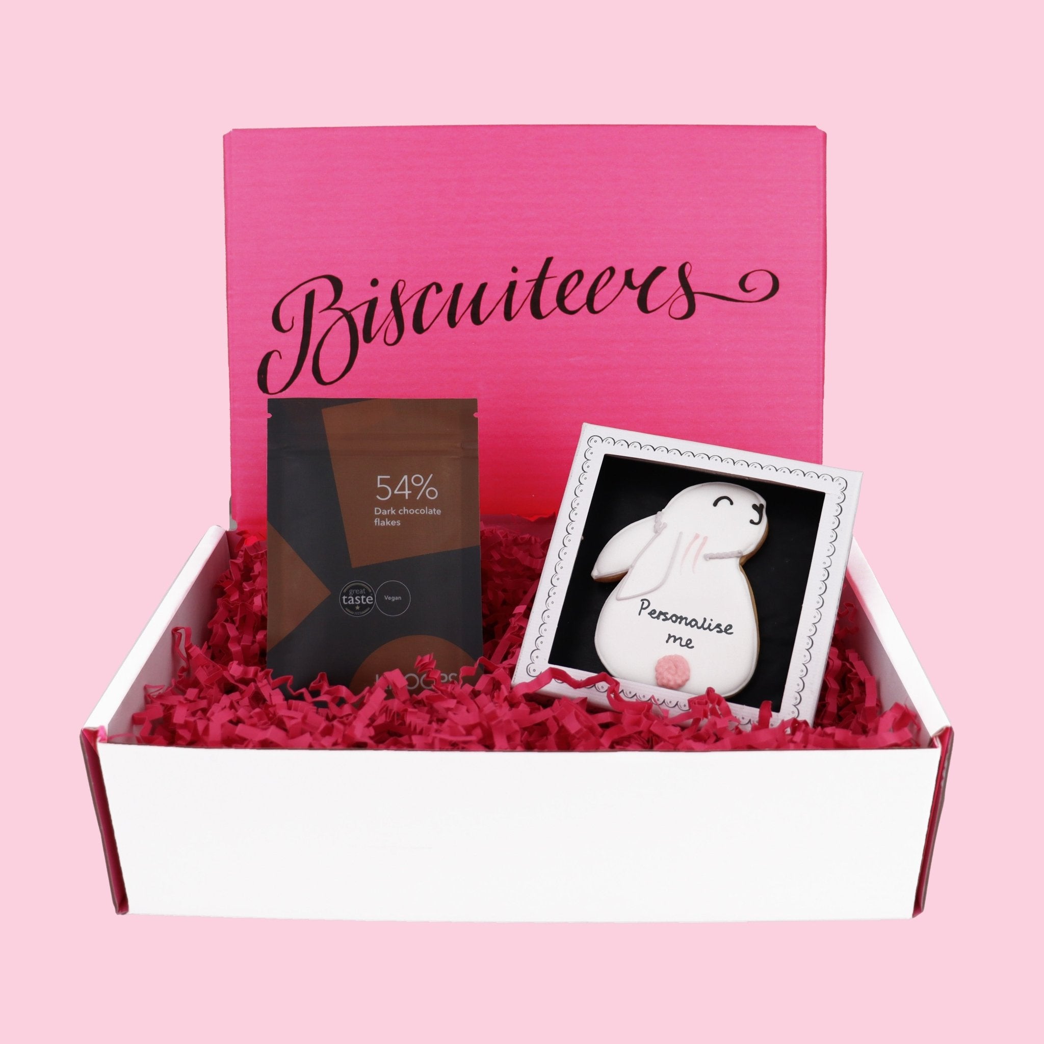 Bunny & Hot Choc Mini Gift Box - Biscuiteers