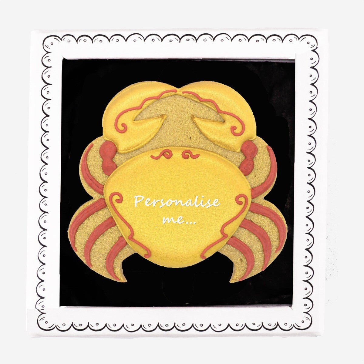 Cancer Horoscope Letterbox Biscuit - Biscuiteers