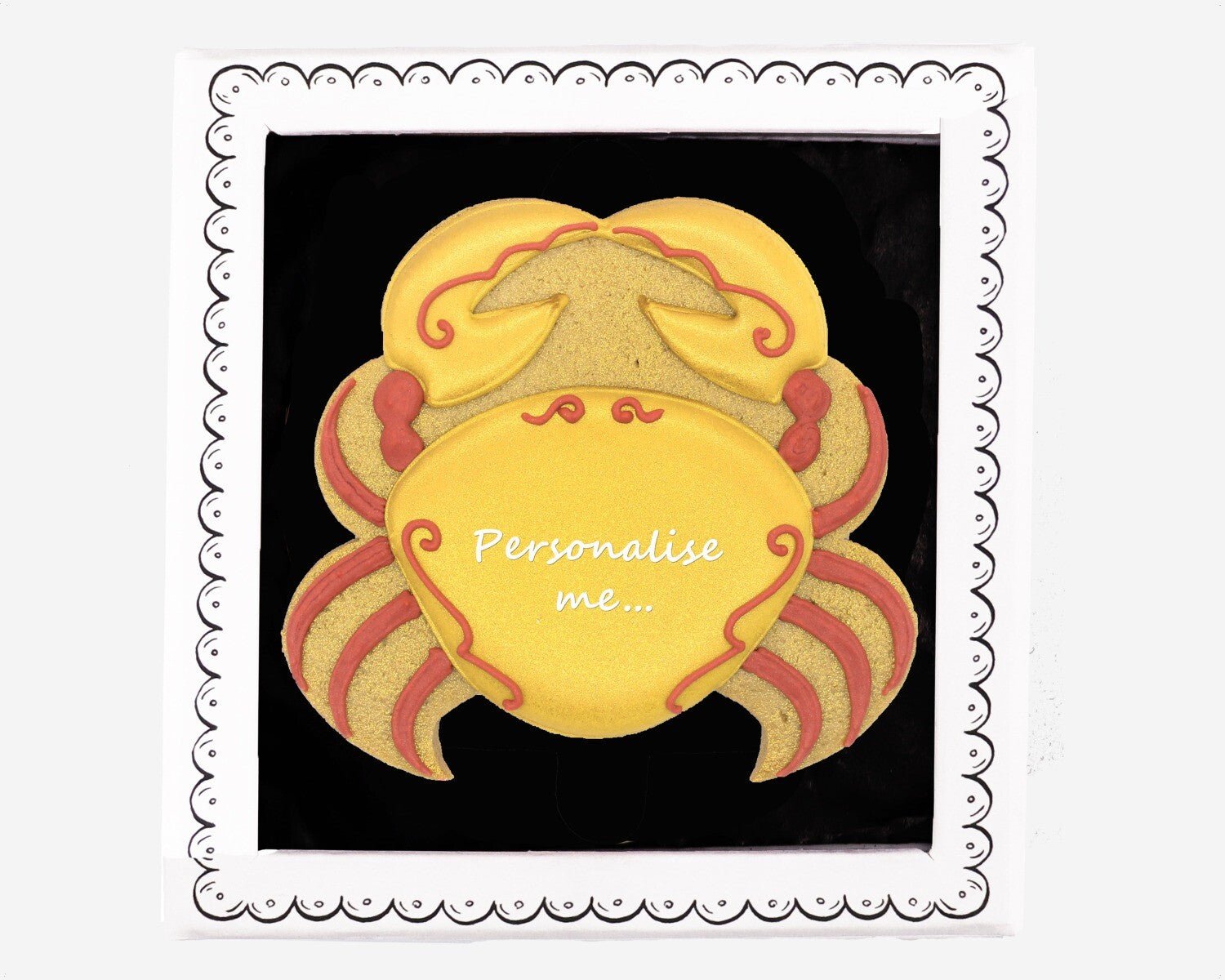 Cancer Horoscope Letterbox Biscuit - Biscuiteers