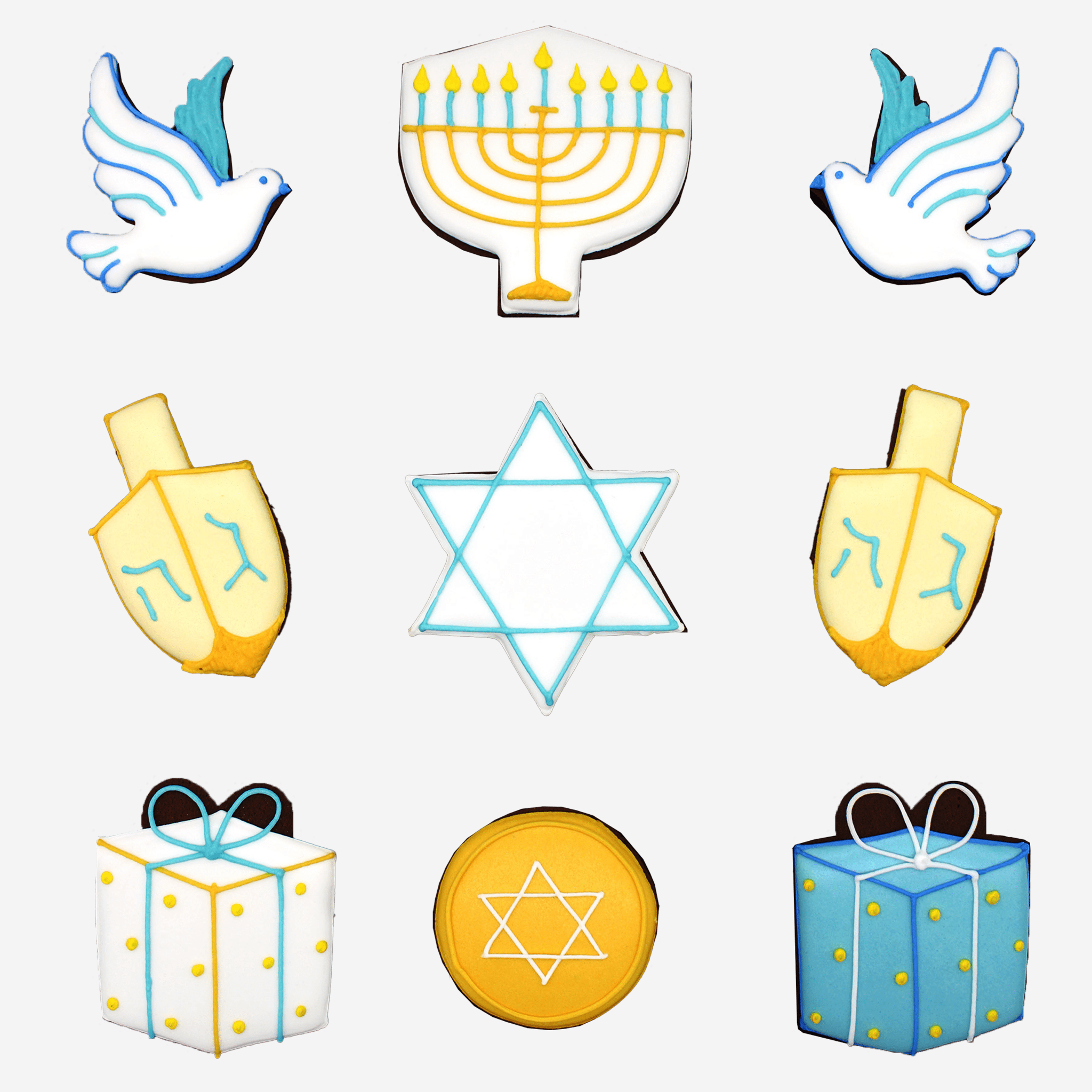 Chanukah Biscuit Tin - Biscuiteers