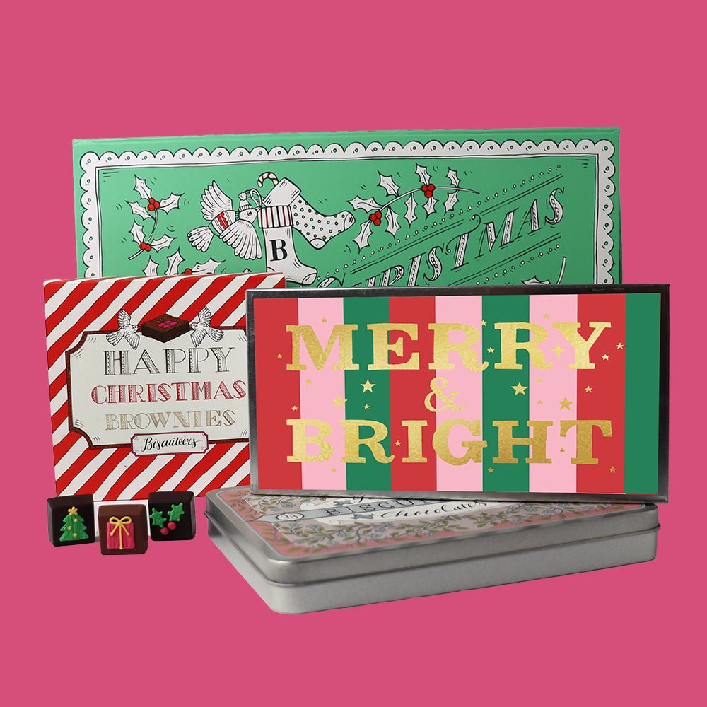 Chocmas Luxury Gift Box - Biscuiteers