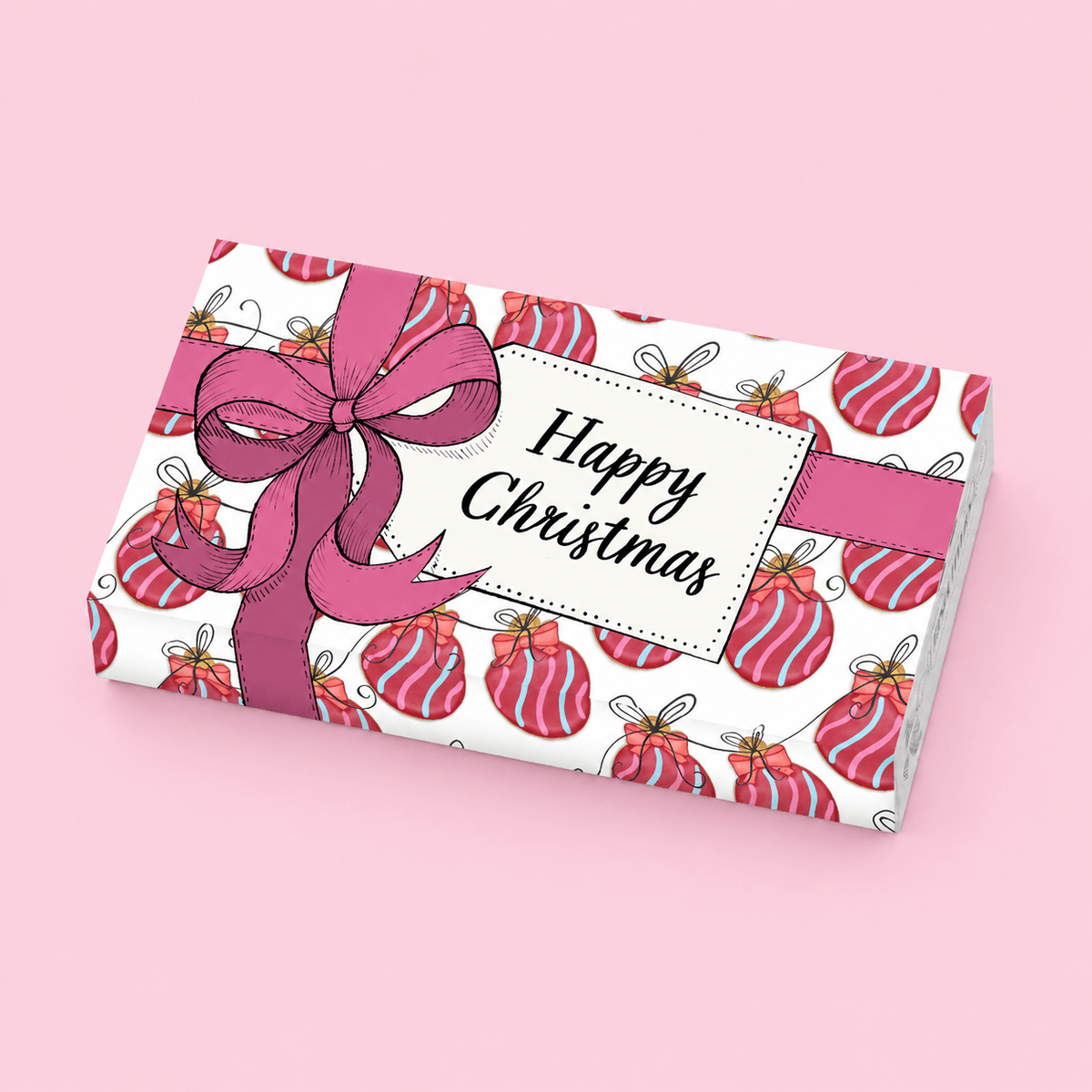 Christmas Bauble Large Letterbox Sleeve - Biscuiteers