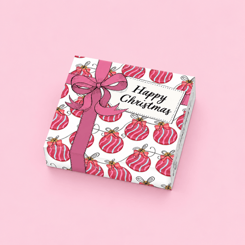 Christmas Bauble Small Letterbox Sleeve - Biscuiteers