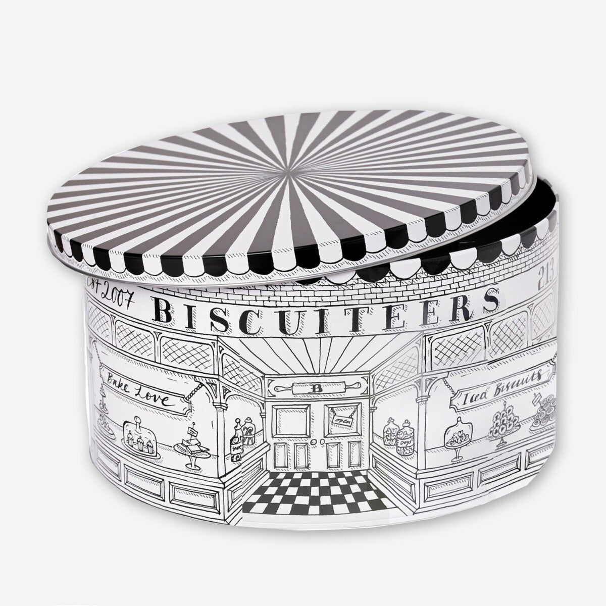Christmas Cake And Tin Gift Box - Biscuiteers