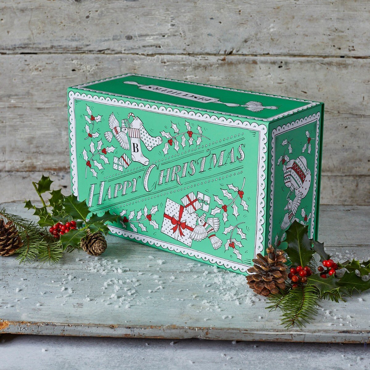 Christmas Chocolate Hamper - Biscuiteers