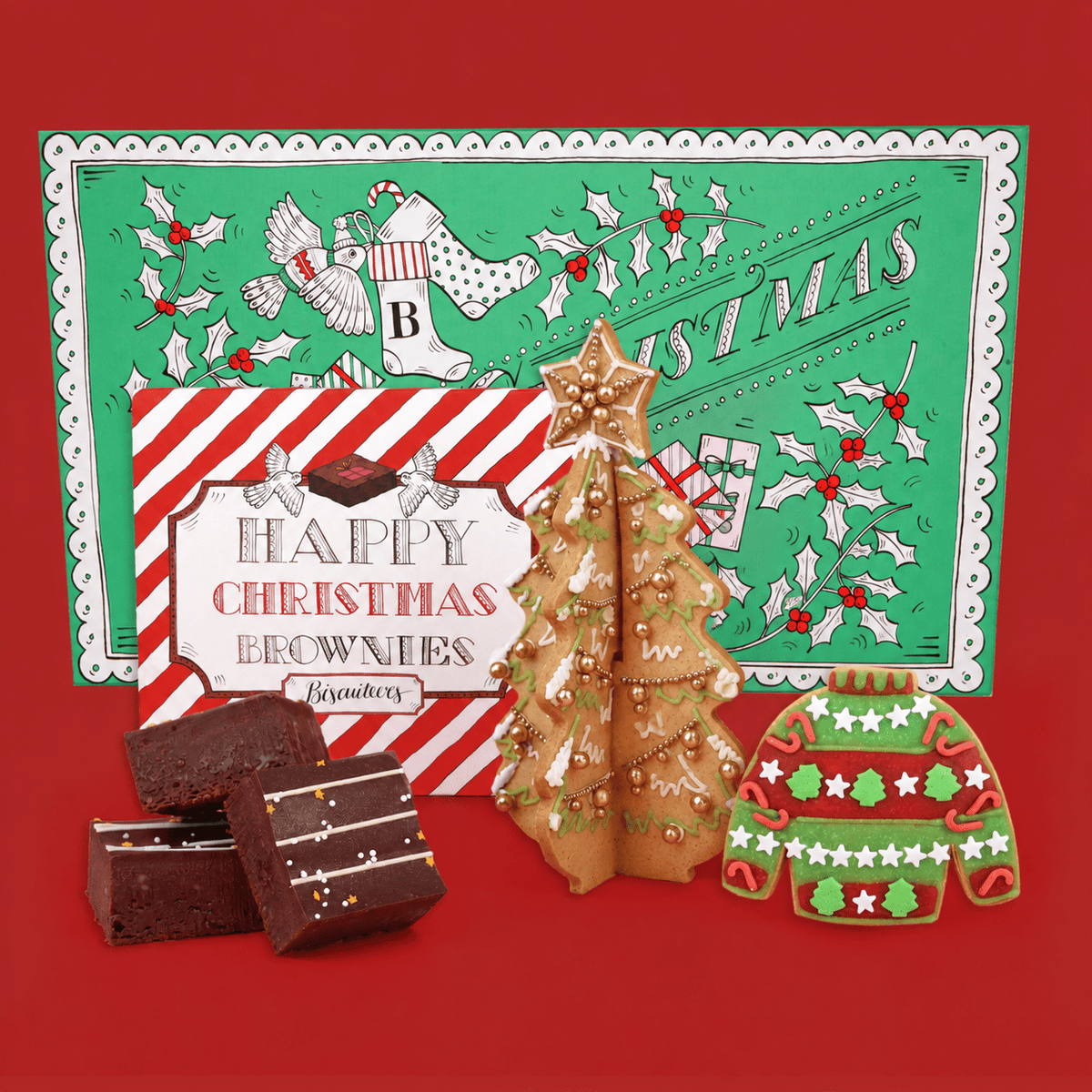 Christmas DIY Gift Box - Biscuiteers