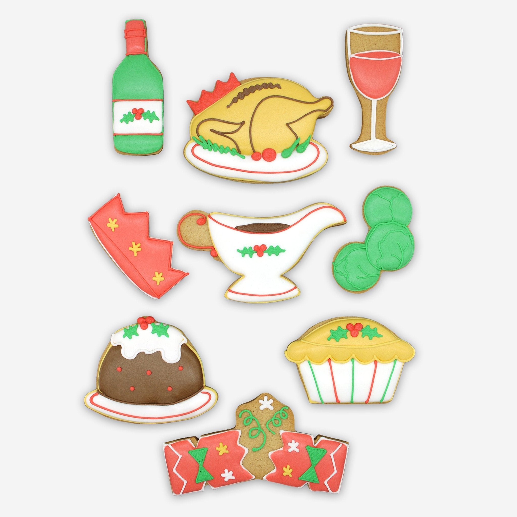 Christmas Feast Biscuit Tin - Biscuiteers