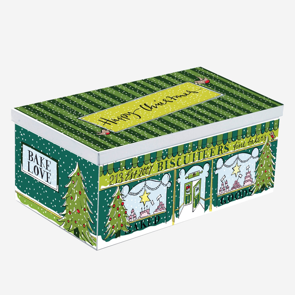 Christmas Feast Biscuit Tin - Biscuiteers