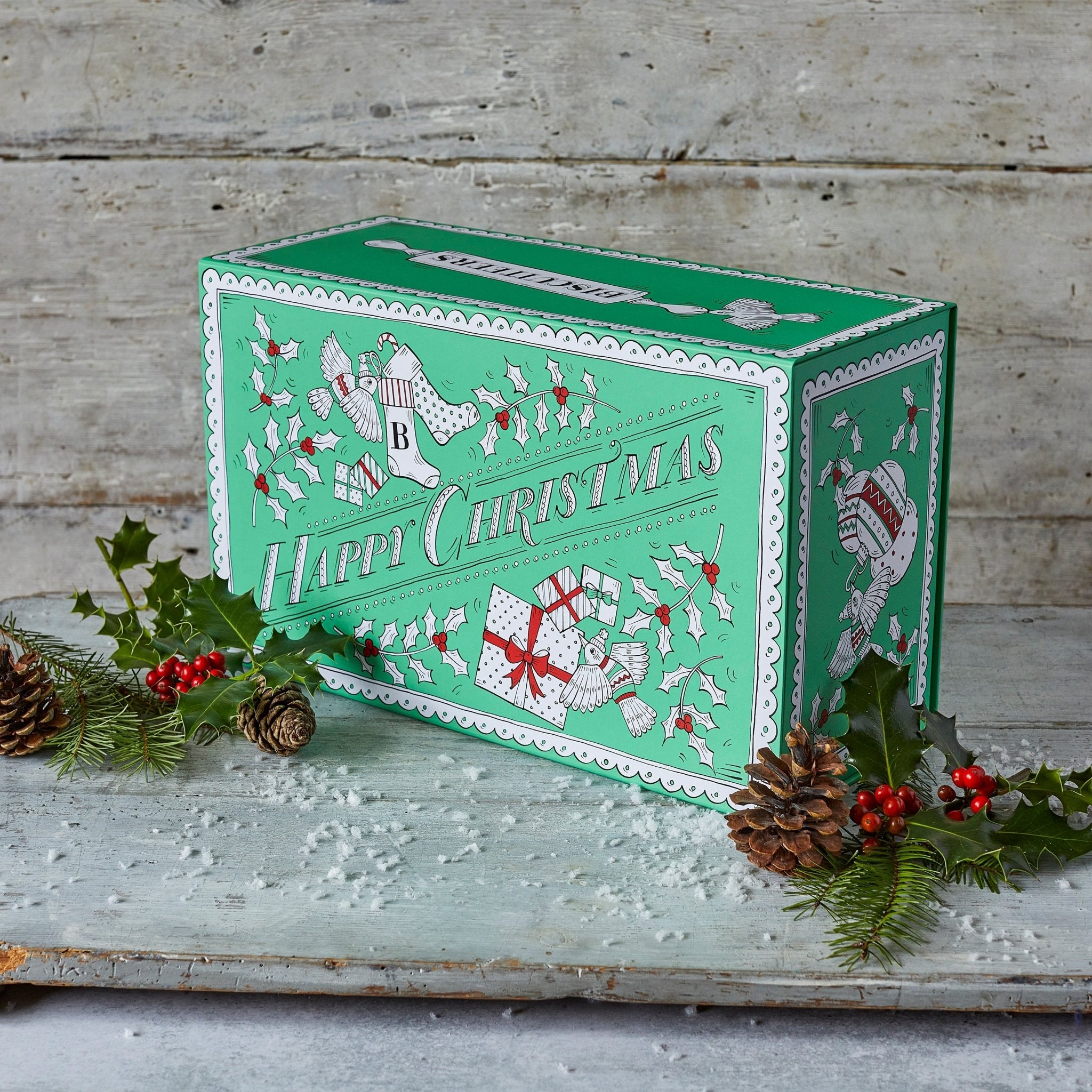 Christmas Gift Box - Biscuiteers