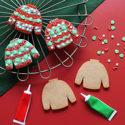 Christmas Jumpers Letterbox Diy Kit - Biscuiteers