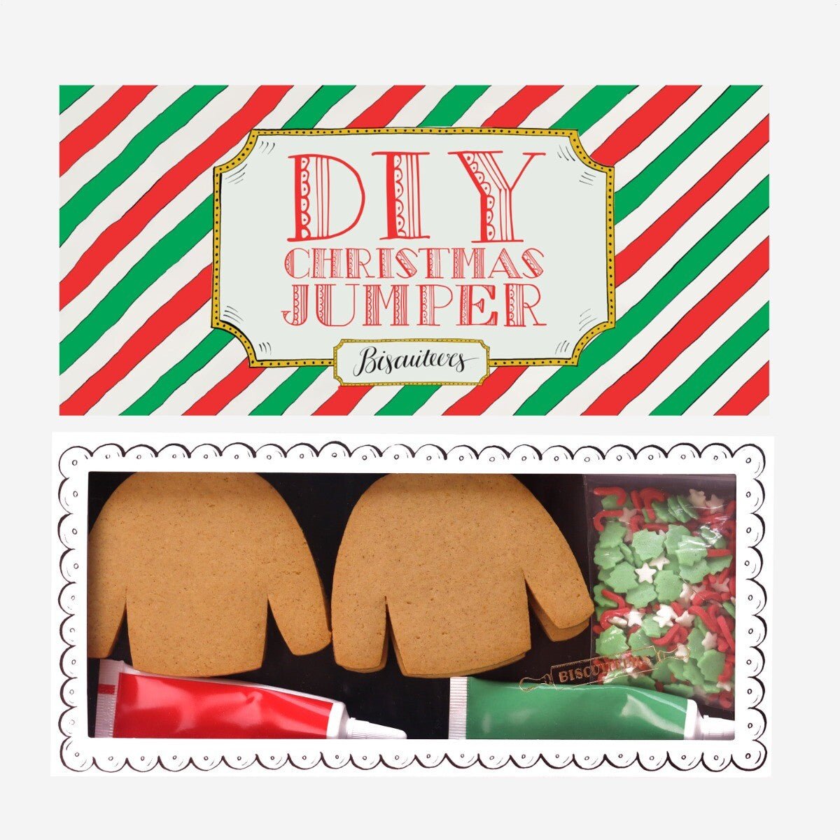 Christmas Jumpers Letterbox Diy Kit - Biscuiteers