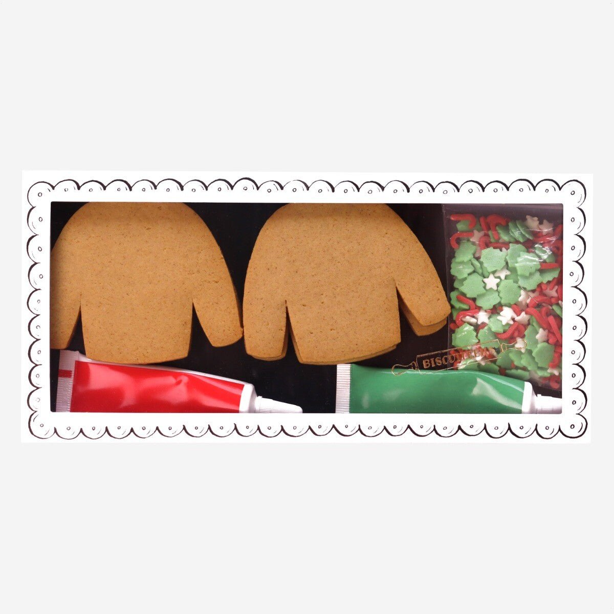 Christmas Jumpers Letterbox Diy Kit - Biscuiteers