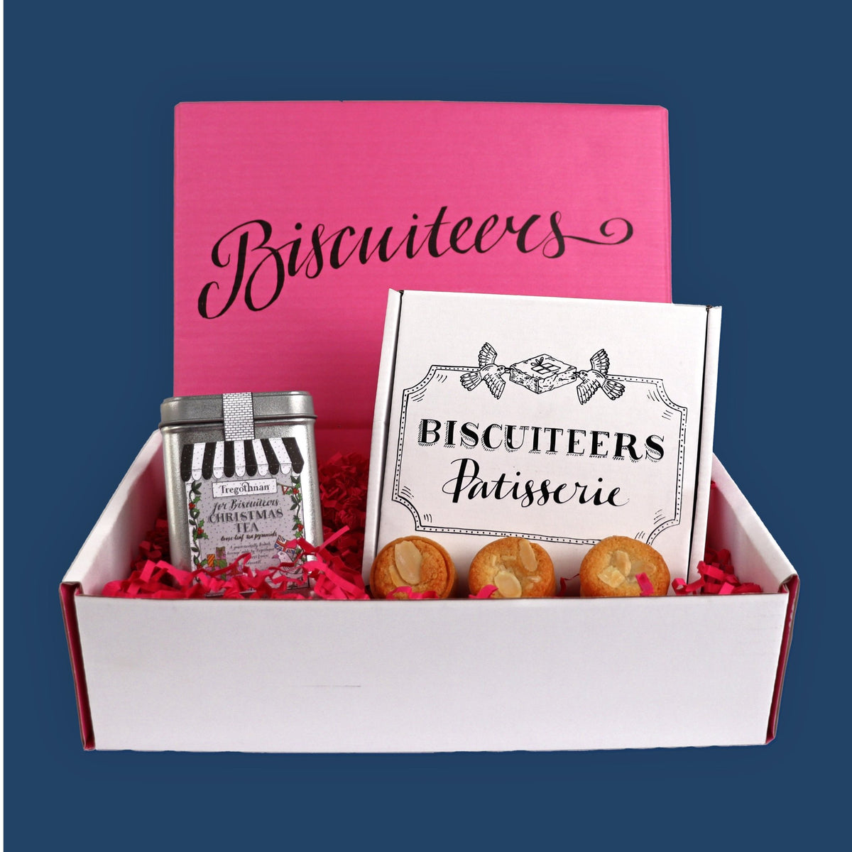 Christmas Night In Mini Gift Box - Biscuiteers