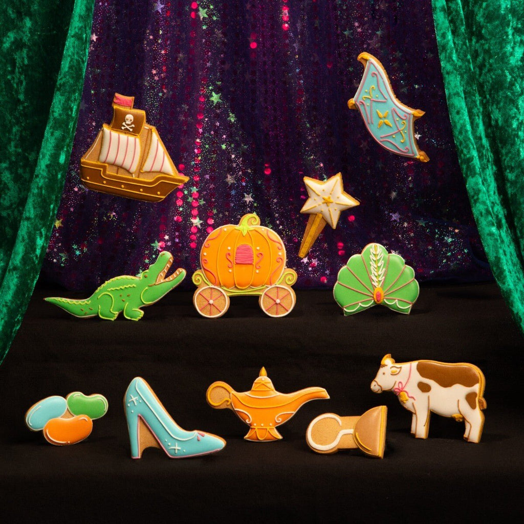 Christmas Pantomime Luxe Biscuit Tin - Biscuiteers