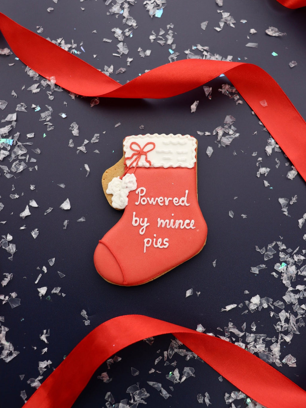 Christmas Stocking & Candle Gift Box - Biscuiteers