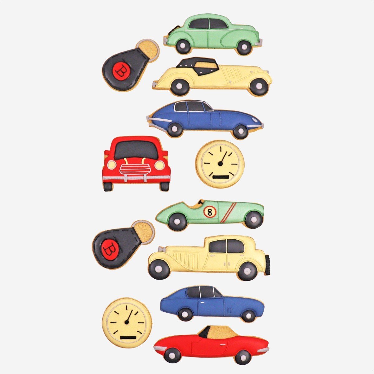 Classic Car Show Luxe Biscuit Tin - Biscuiteers