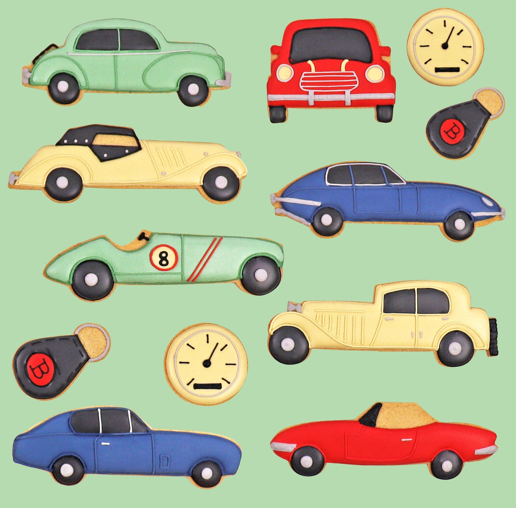 Classic Car Show Luxe Biscuit Tin - Biscuiteers