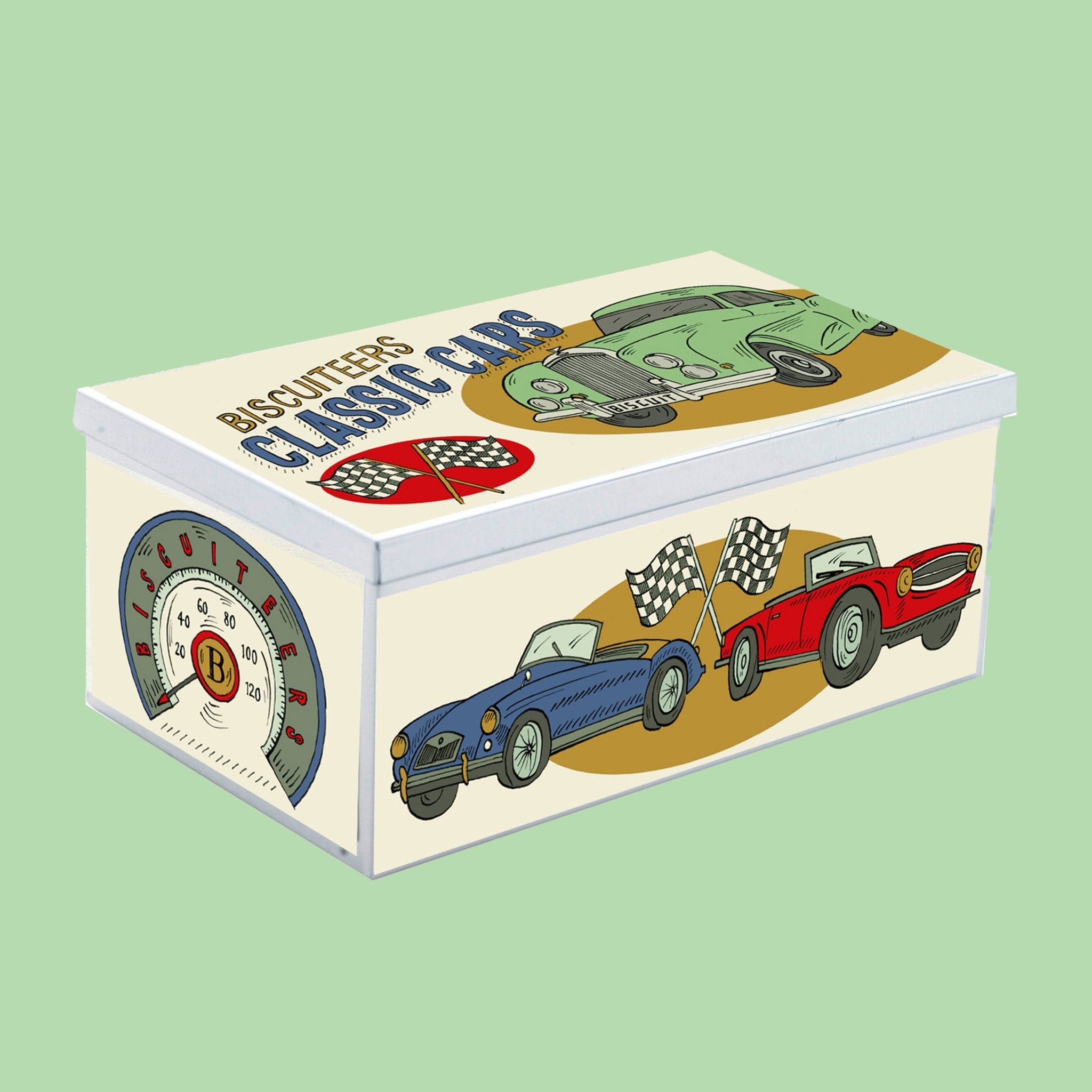 Classic Car Show Luxe Biscuit Tin - Biscuiteers