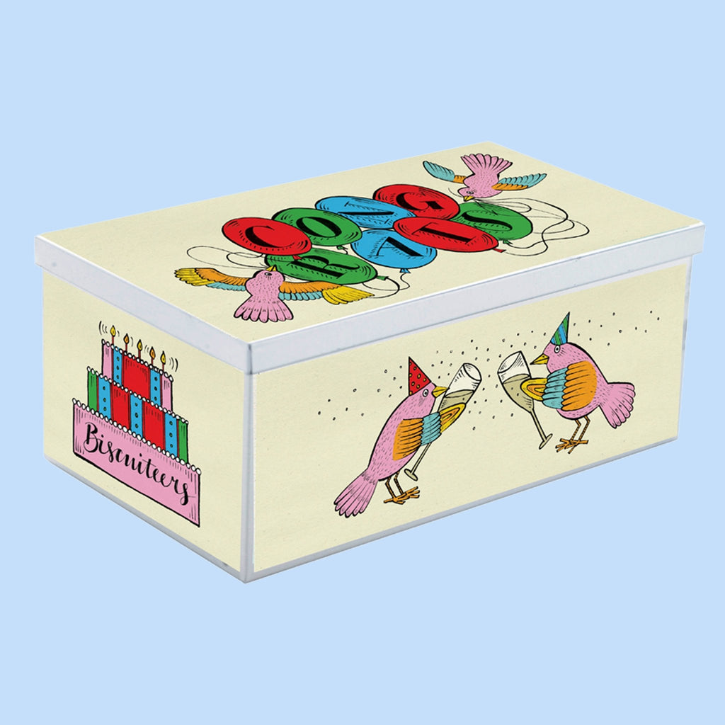 Congrats Biscuit Tin - Biscuiteers