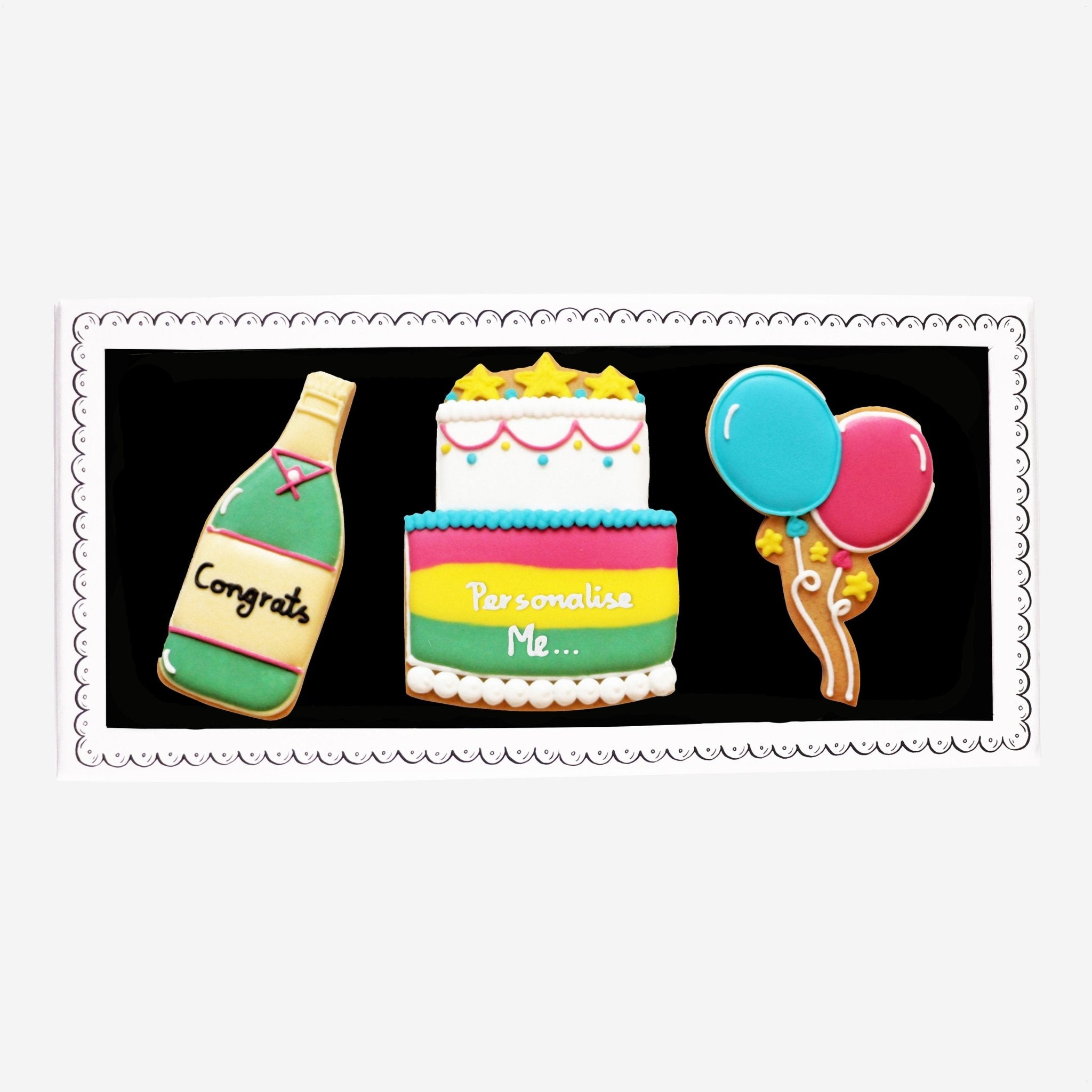 Congratulations Letterbox Biscuits
