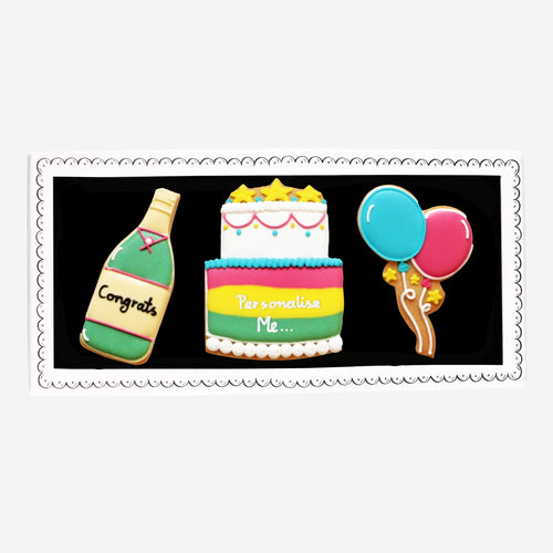 Congratulations Gift Box - Biscuiteers