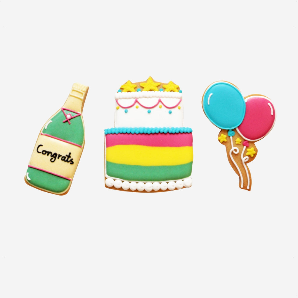 Congratulations Gift Box - Biscuiteers
