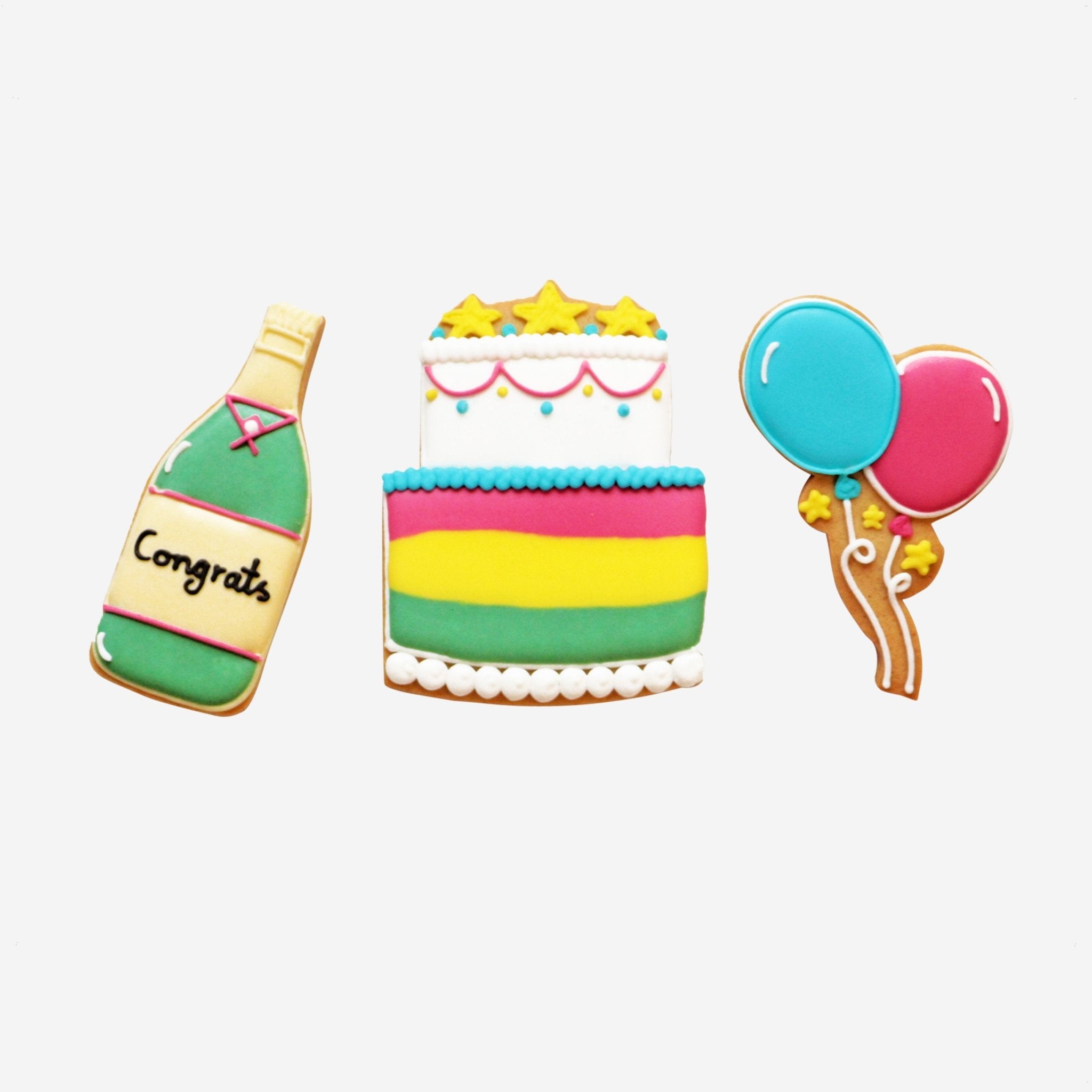 Congratulations Gift Box - Biscuiteers