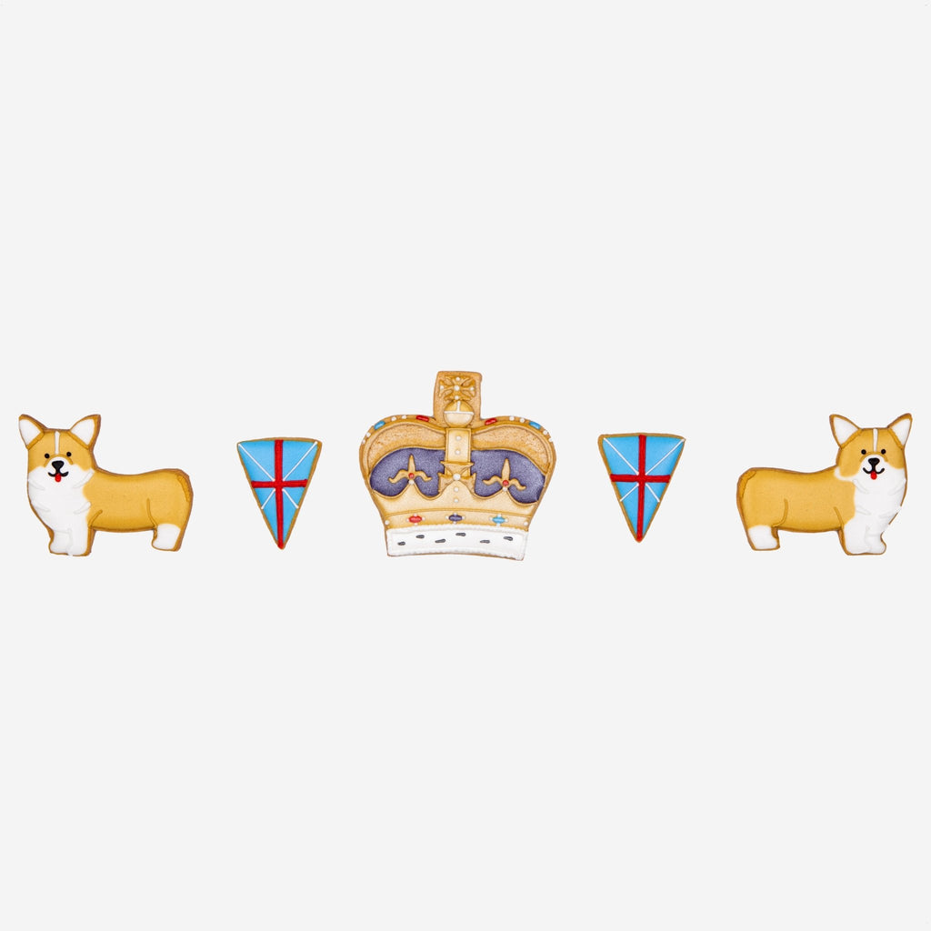 Corgis Letterbox Biscuits - Biscuiteers