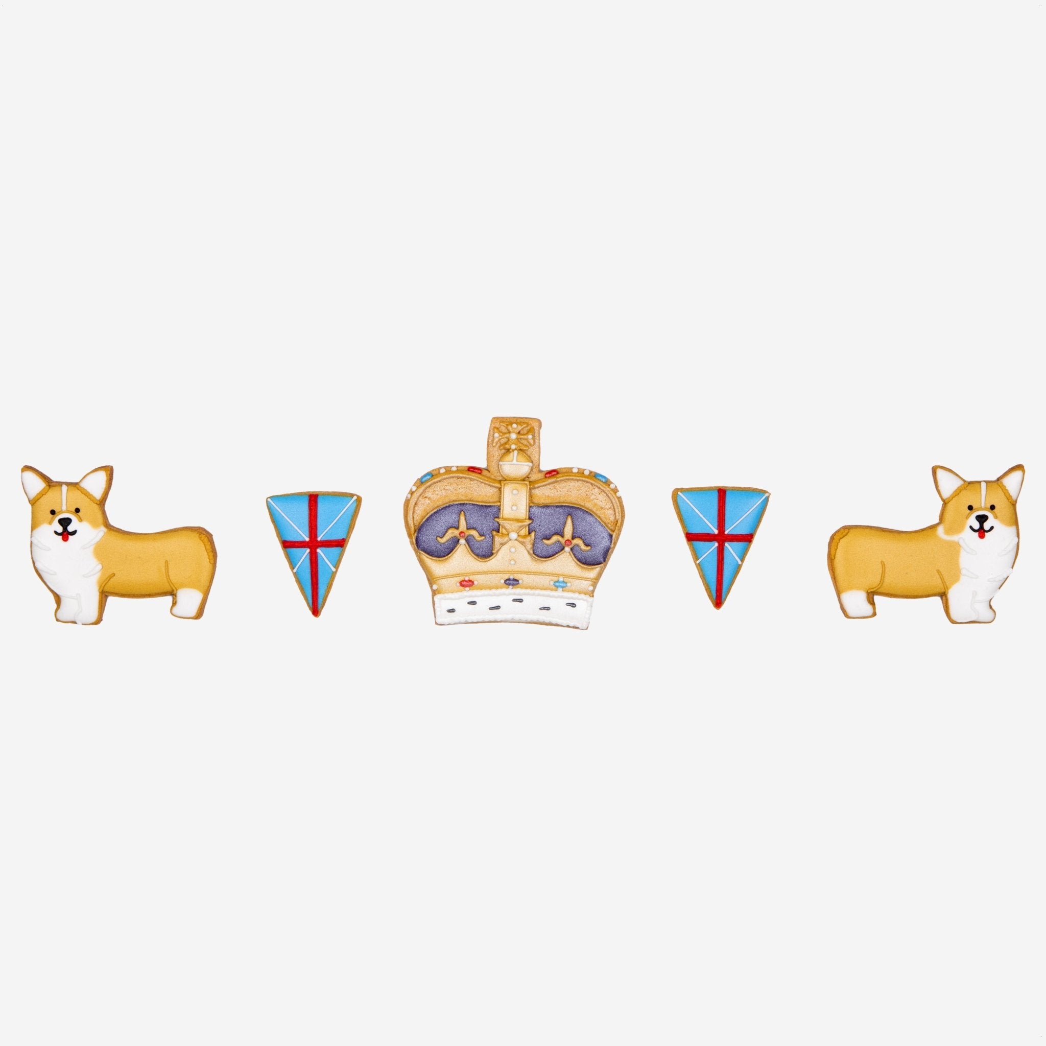 Corgis Letterbox Biscuits - Biscuiteers