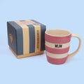 Cornishware Mum Mug - Biscuiteers