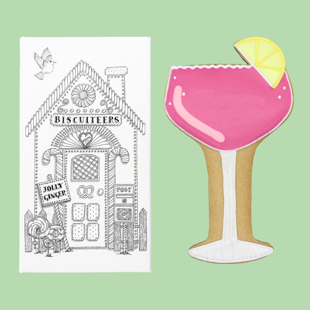 Cosmo Anyone? Mini Gift Box - Biscuiteers