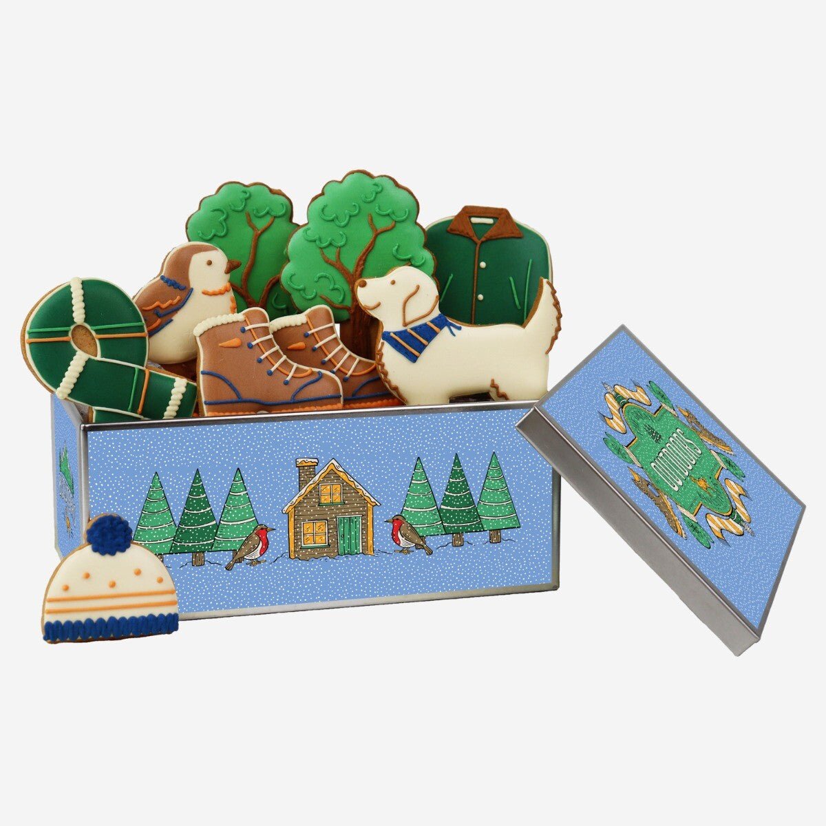 Country Walk Biscuit Tin - Biscuiteers