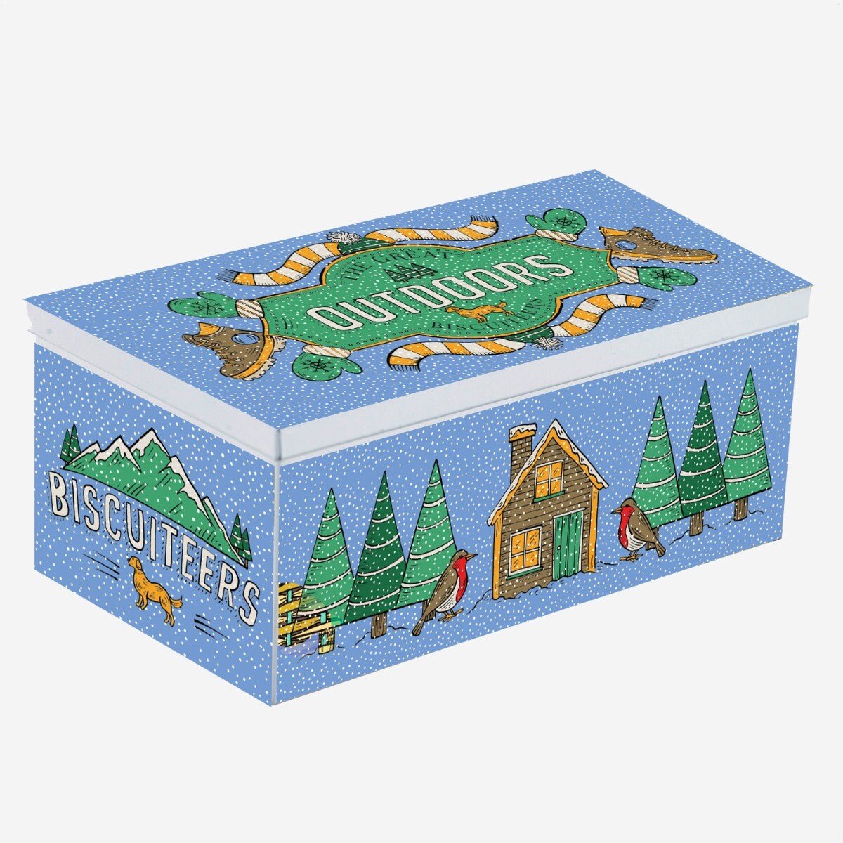 Country Walk Biscuit Tin - Biscuiteers