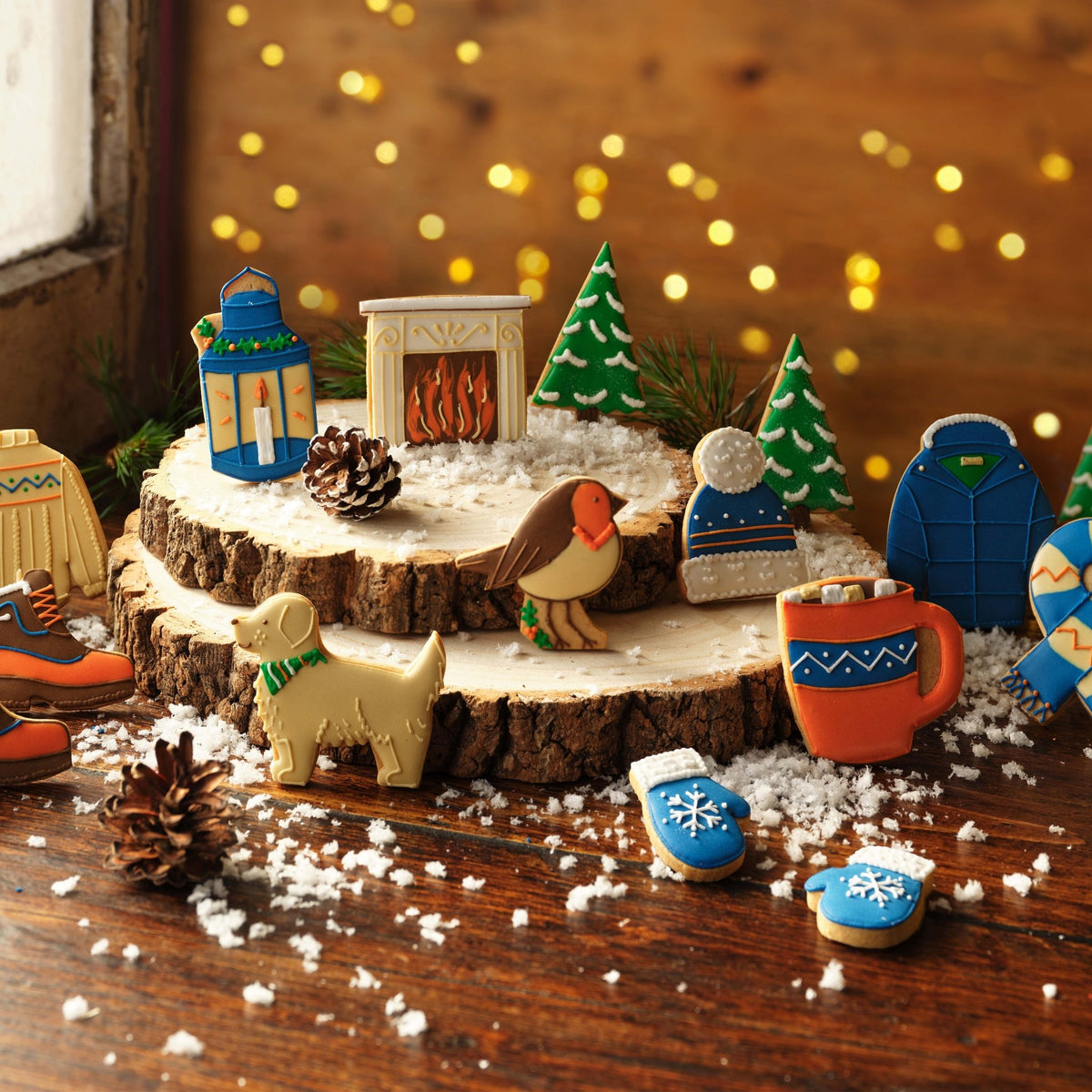 Country Walk Biscuit Tin - Biscuiteers