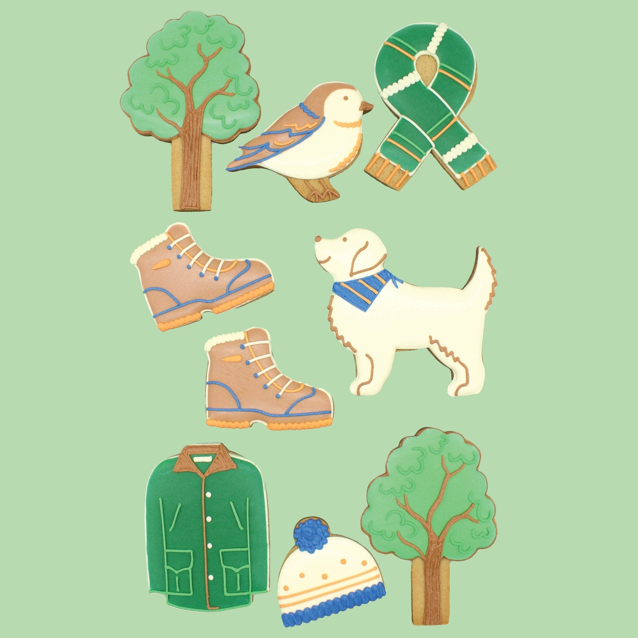 Country Walk Biscuit Tin - Biscuiteers