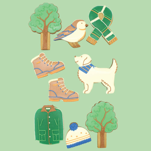 Country Walk Biscuit Tin - Biscuiteers