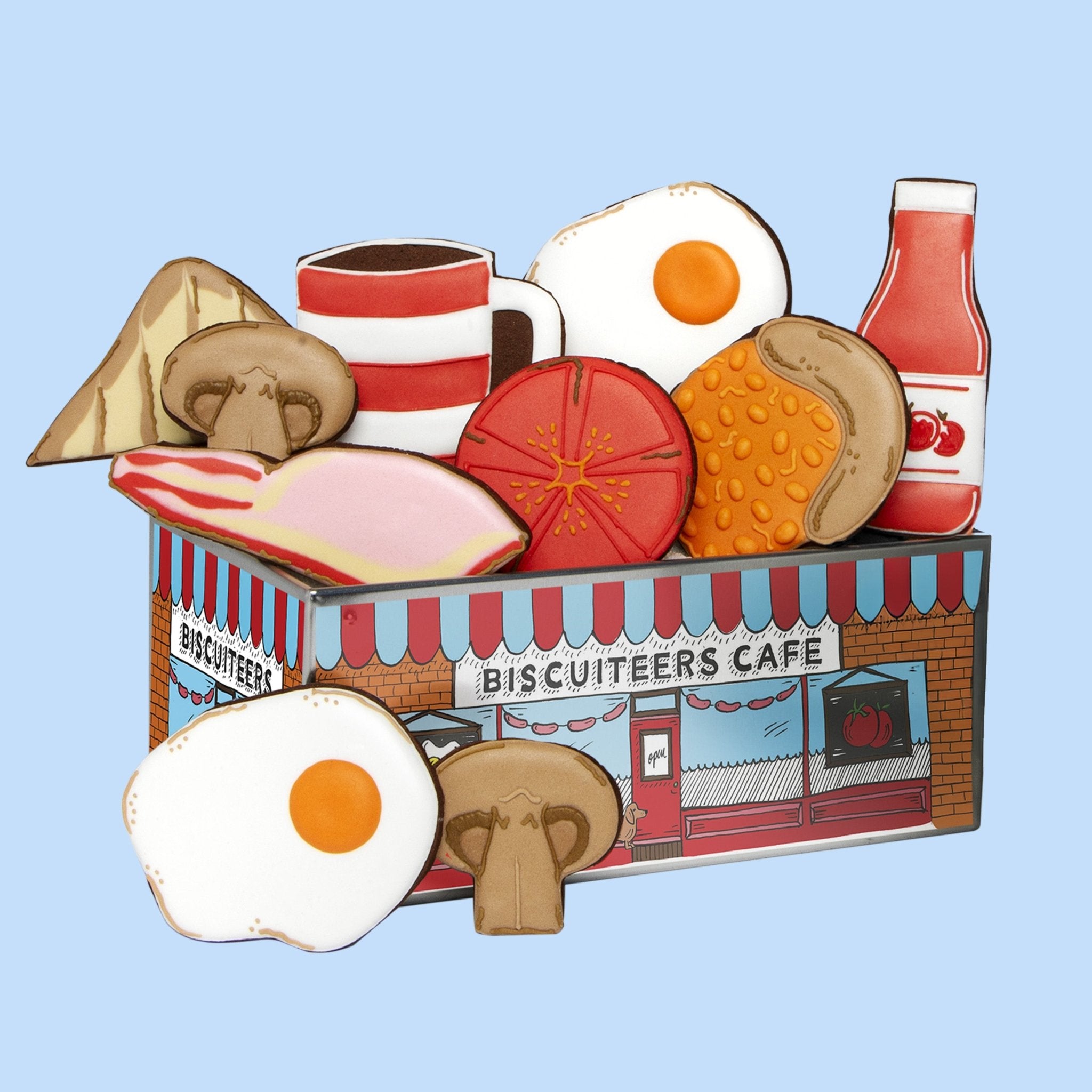Dad's Big Breakfast Tin - Biscuiteers