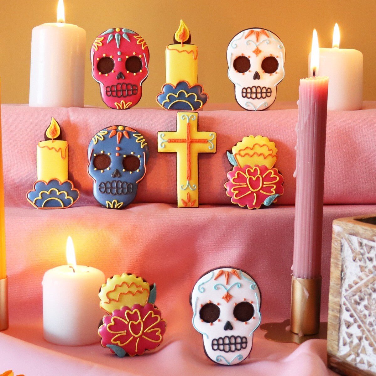 Day Of The Dead Biscuit Tin - Biscuiteers