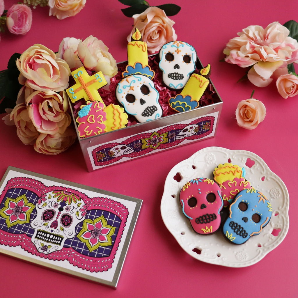 Day Of The Dead Biscuit Tin - Biscuiteers